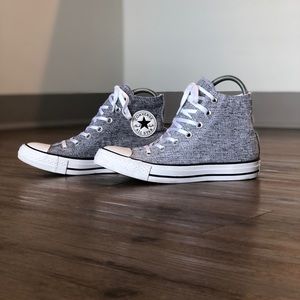 Converse Womens All Star Sparkle Knit Hi